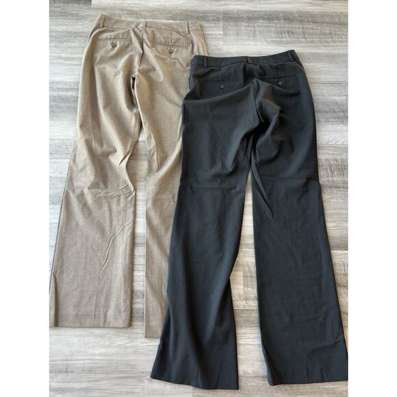 Express Editor Dress Pants Lot Size 4L Black Brown - Picture 6 of 9